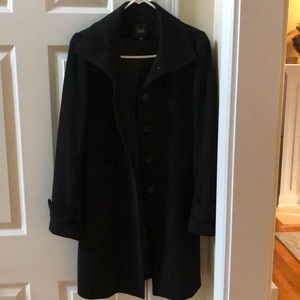 Black Wool Saks Fifth Avenue Coat Size 4